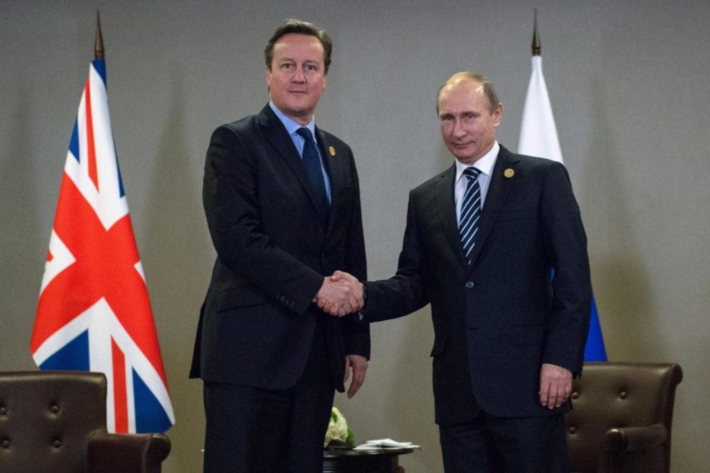 Vladimir Putin: Paris attacks have triggered a &#8216;revival&#8217; in Russia-UK relations