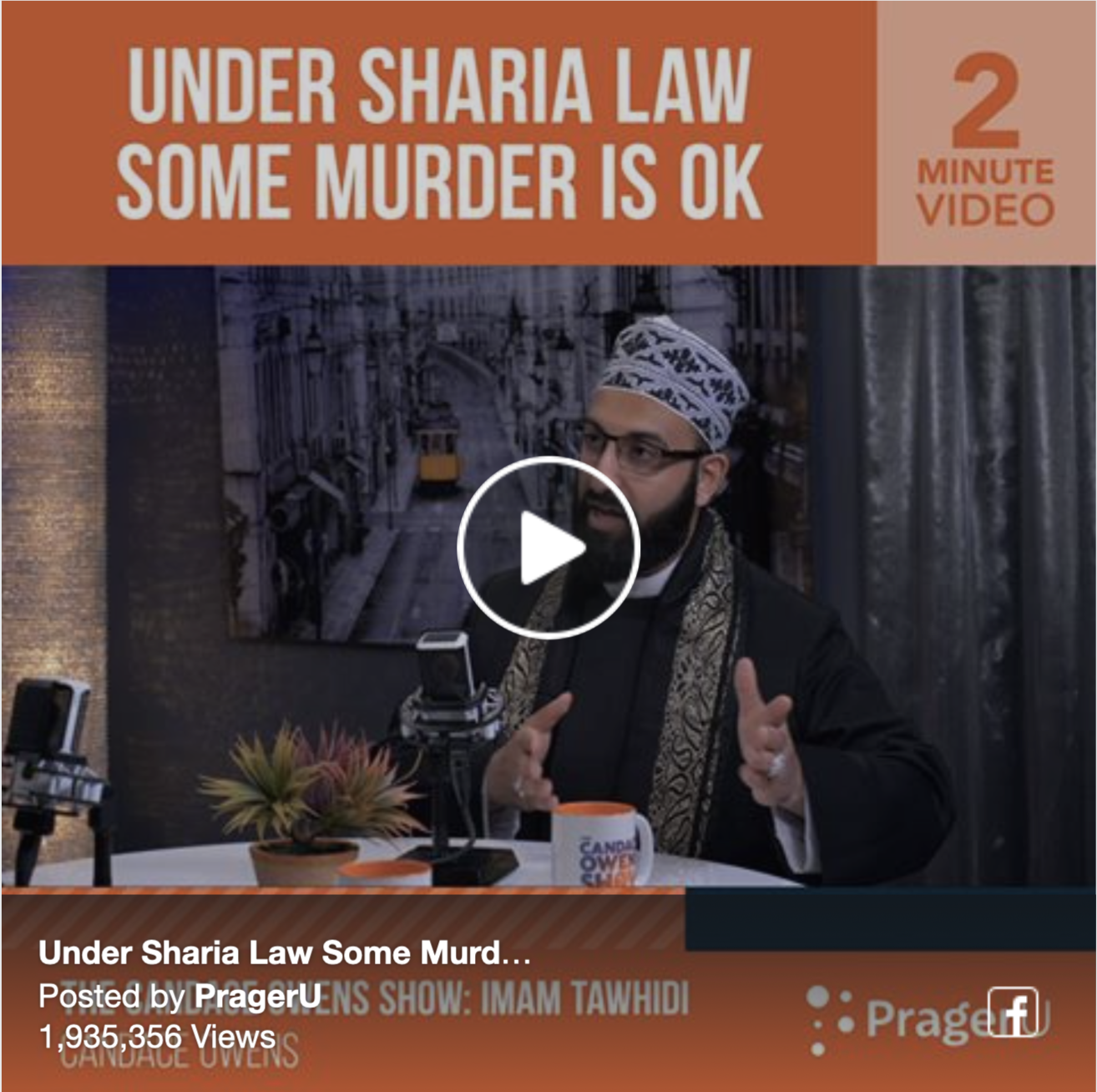 IMAM TAWHIDI: Under Sharia Law Some Murder Is Okay