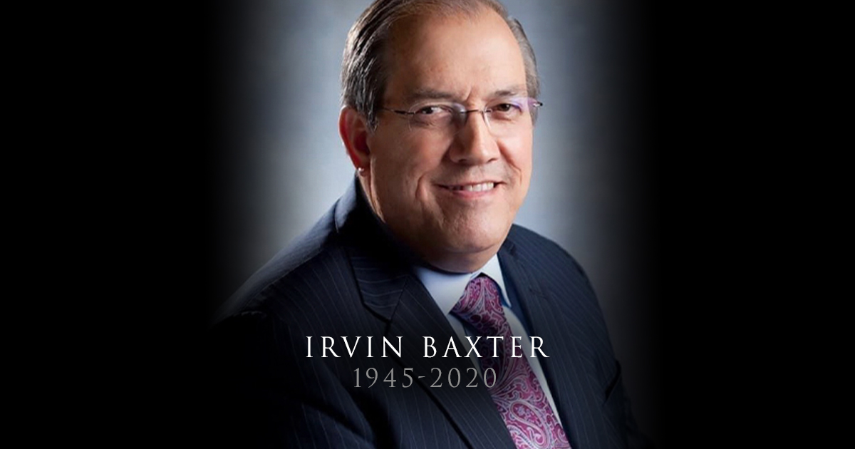 Irvin Baxter Official Obituary