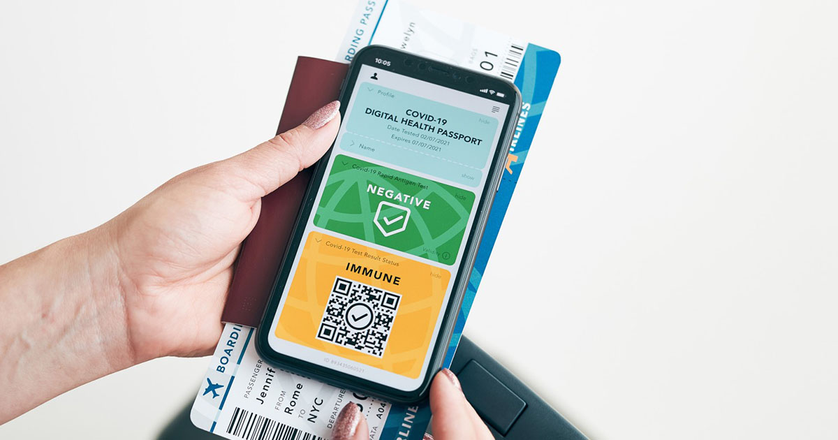 Microchip Can Download COVID-19 Passport Status