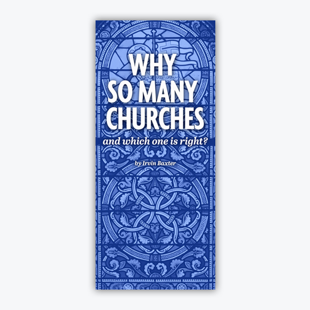 Why So Many Churches? Tract image