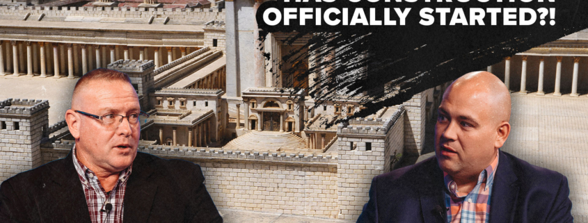 Israeli politician carves stones to build Third Temple