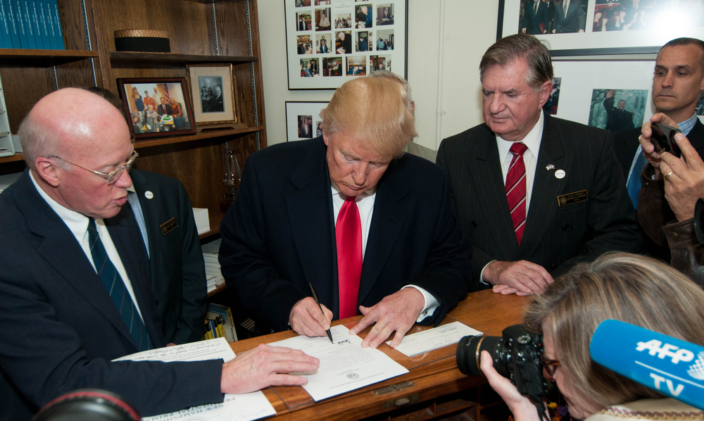 Trump expected to sign more than 50 executive orders Monday