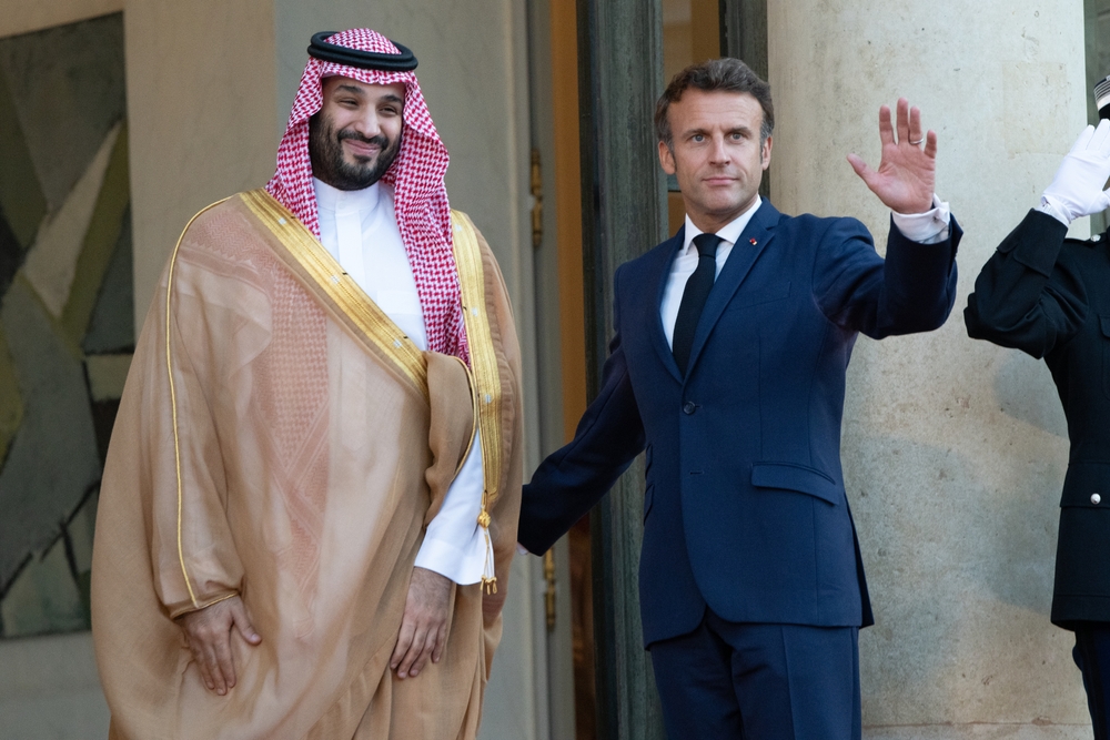 Macron and Saudi Crown Prince discuss Gaza, Ukraine peace process