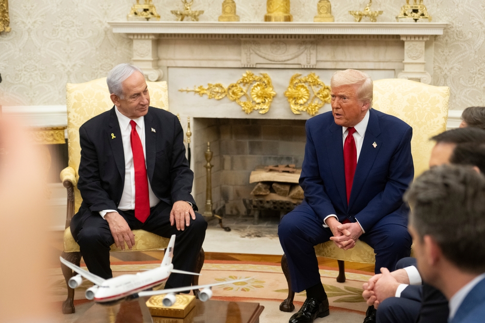 Trump Says There&rsquo;s A &lsquo;Good Chance&rsquo; For Middle East Peace Ahead Of Netanyahu Meeting