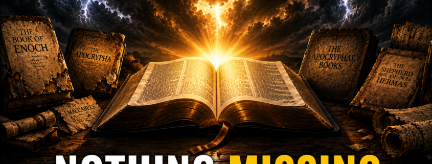 5/11/26 – Ep. 7319 – The 66-Book Canon: Nothing Missing