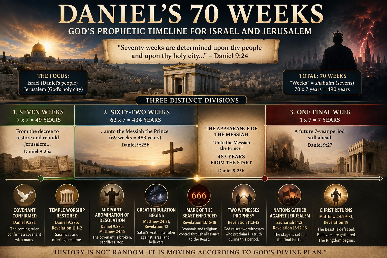 The Final 7 Years: Daniel’s Prophecy Explained