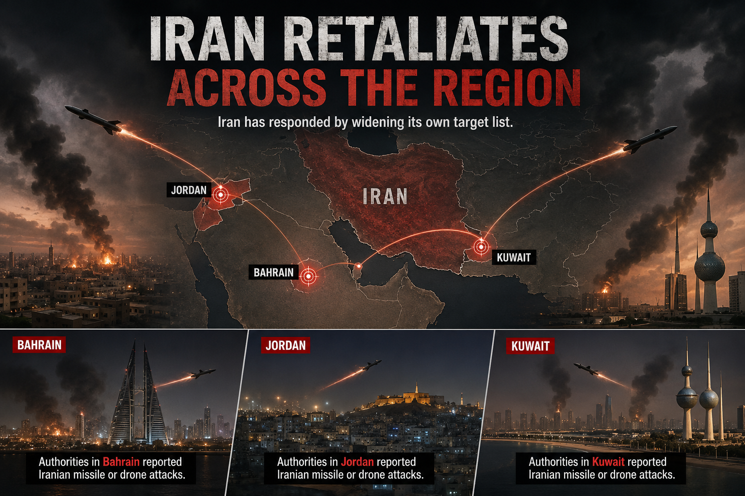 Massive U.S. Strikes Hit Iran